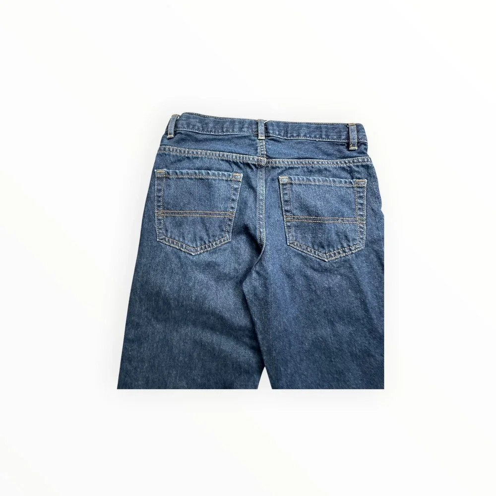 The Children's Place Jeans Boys 12 Dark Wash Skinny Fit Adjustable Waist Denim‎